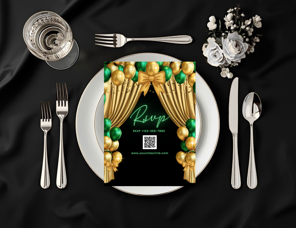 Grand Opening Invitation Template | Editable Canva Business Launch Invite | Printable 5x7 + Mobile + Animated Invitation